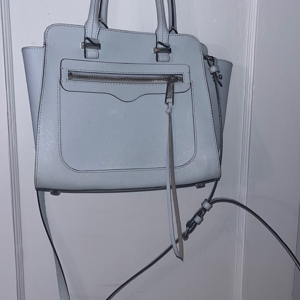 Rebecca Minkoff light blue crossbody bag